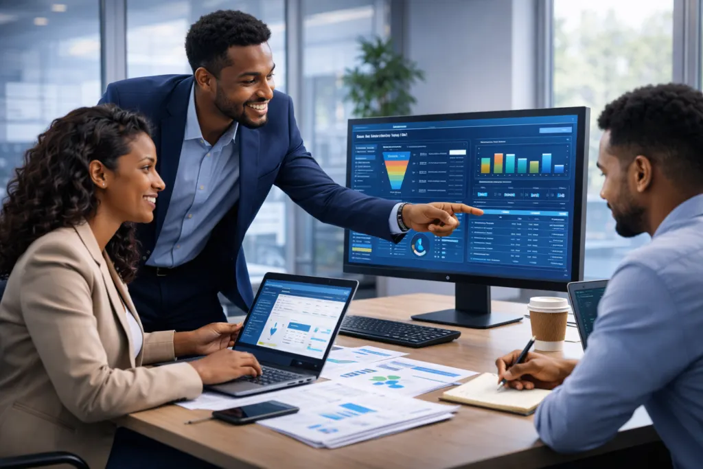 Hybrid ERP platform view